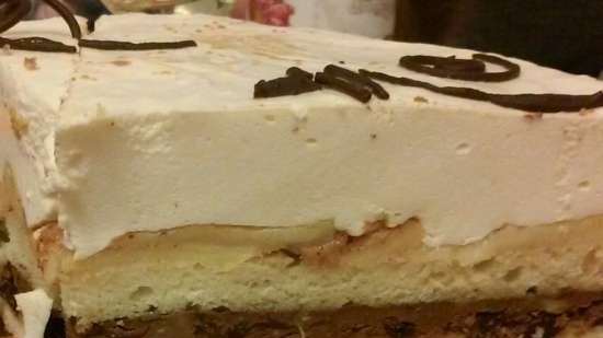 Torta Internet con mele caramellate