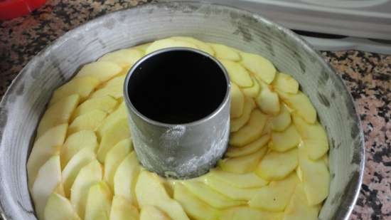 Tarta de manzana y canela (Bolo de maca com canela)