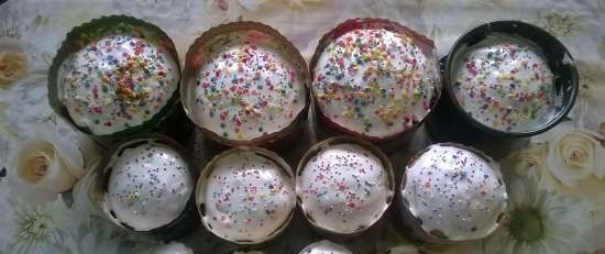 Kulich with Myasoedovskaya in the oven (master class)