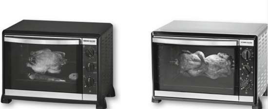 Tabletop ovens, stoves ...