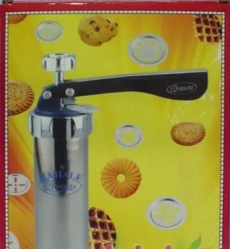 Cookie press syringe