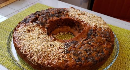 Torta di zucca fantasia