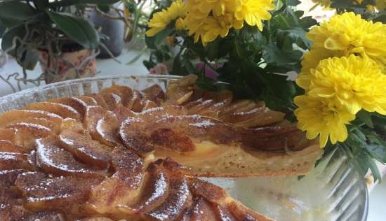 Pastel de cuajada con membrillo