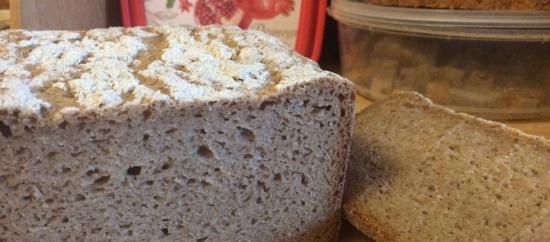 Panasonic 2501. Stolichny rye-wheat bread