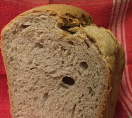 Pan de trigo con masa madre de centeno