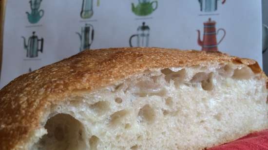 Italian bread (Ann Thibeault) in the oven