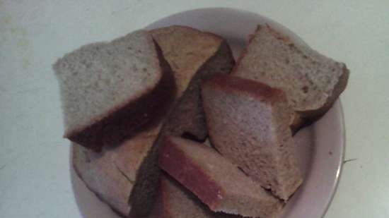 Whey Wheat Rye Bread