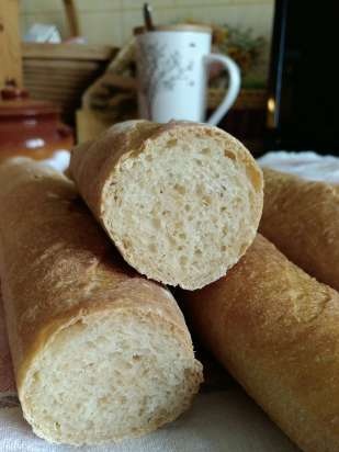 Pate fermentee bánh mì bột lạnh (Peter Reinhart)