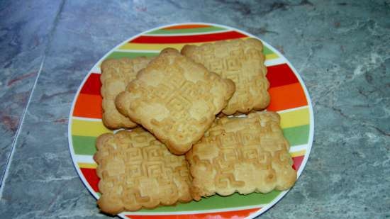 Cookies For tea. For a stamp (according to GOST, slightly adapted)