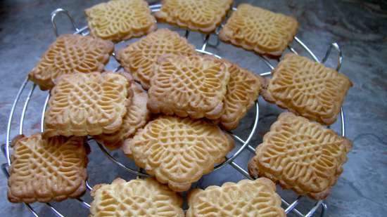 Cookies For tea. For a stamp (according to GOST, slightly adapted)