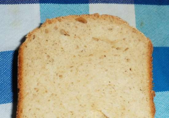 Wheat bread with wheat grits, cereals and semolina