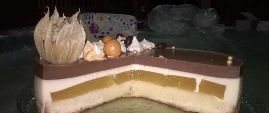 Torta di orchidee selvatiche