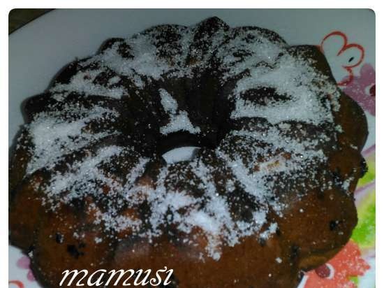 Tarta de cuajada con arándanos / pasas / mermelada ... en una panificadora