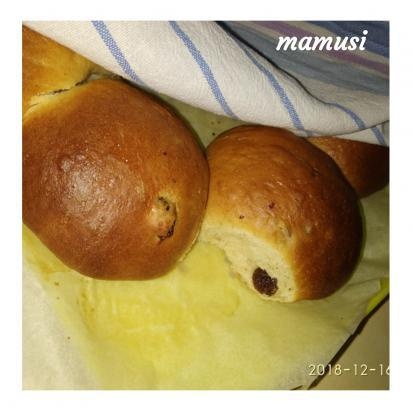 High-calorie buns (GOST recipe in a bread machine)