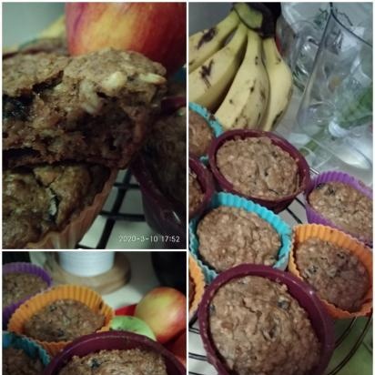 Diet oatmeal muffins