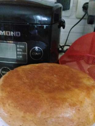 Dough patties with oatmeal and rye flour