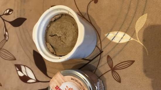 Paté de fetge de gall dindi en un Shteba DD2 multicooker