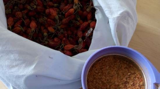 Dried rosehip