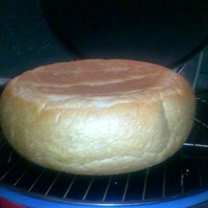 Pan de centeno de trigo y suero