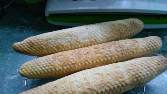 Baguette di grano a base di ricetta di L. Geisler