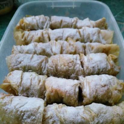 Baklava de masa filo