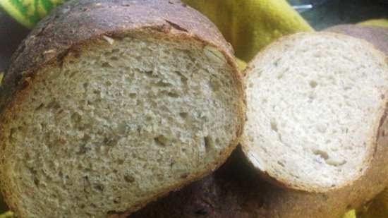 Wheat-rye bread with grain mixture Gourmet