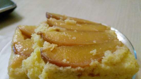 หม้อตุ๋น Polenta กับแอปเปิ้ล (Polentaauflauf mit Aepfeln)