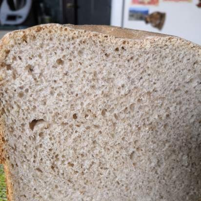 Pan de trigo con masa madre de centeno