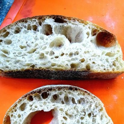 ยีสต์นิรันดร์มันฝรั่งฮอป (Sourdough ไม่มีแป้ง) สูตรการอบ