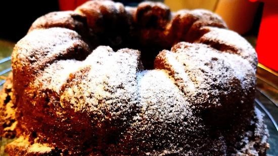 Torta al cioccolato e papaveri nel microonde