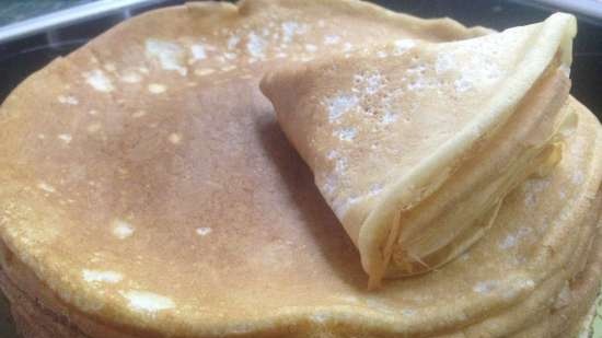 Silk pancake