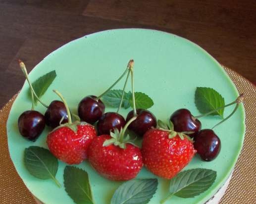 Torta di fragole allo champagne