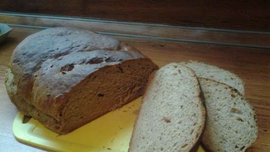 Pane di segale di grano "Per chi vuole, ma ha paura" (forno)