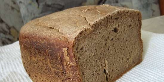 Rogge-tarwebrood per dag (samen met het rijpen van het zuurdeeg).