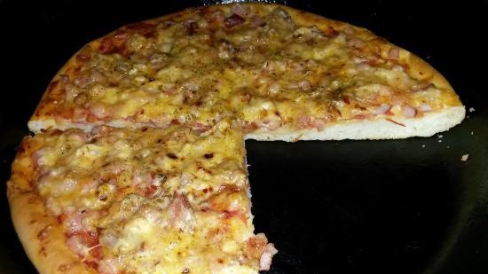 Impasto per pizza con latte