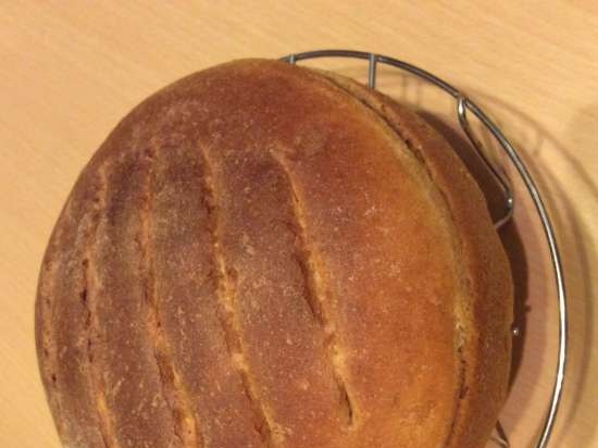 Pan de centeno con trigo y mostaza de Dijon