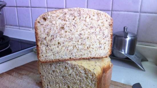 Wheat Corn Bread with French Mustard