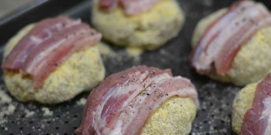 Surprise baked burgers