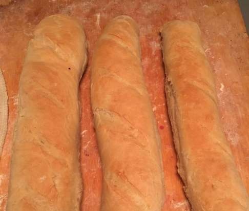 "Instant" baguettes (3 hours before)