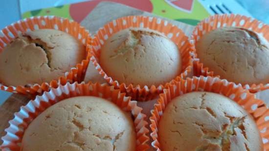 Cupcakes con relleno de semillas de amapola