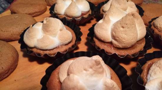 Galletas de jengibre con azúcar quemada