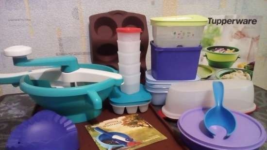 Plastic dishes Tupperware - reviews