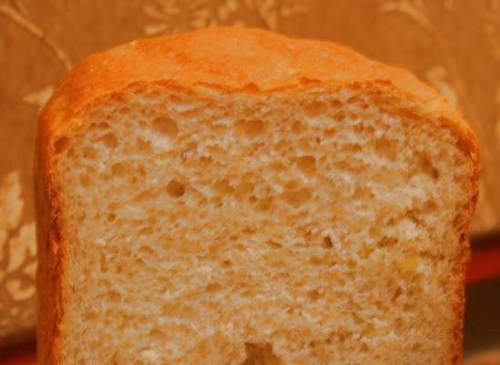 Wheat bread with wheat grits, cereals and semolina