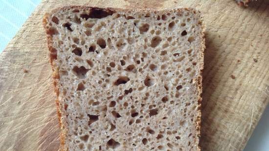 Pane di segale a lievitazione naturale