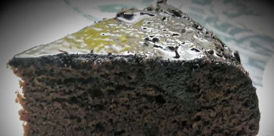 Torta al cioccolato e papaveri nel microonde