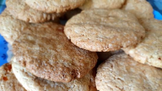 Biscotti di farina d'avena secondo GOST secondo la ricetta di Irina Chadeeva (pizzaiola Princess 115000)