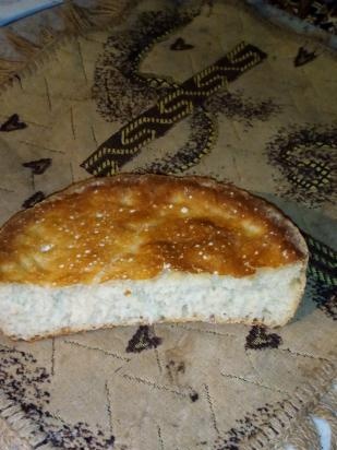 Swedish night bread Lenivka (without kneading)