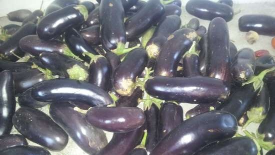 Pittige aubergines in adjika