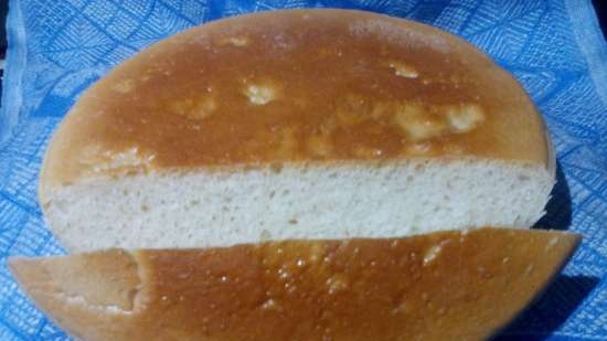 Wheat bread (Tortilla Chef 118000 Princess bakeware)