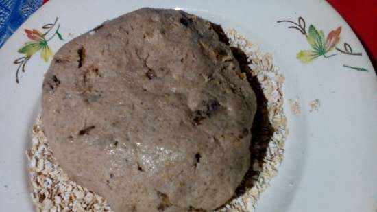 Sourdough rye bread with raisins and caraway seeds (Tortilla Chef Princess 118000 baking machine)